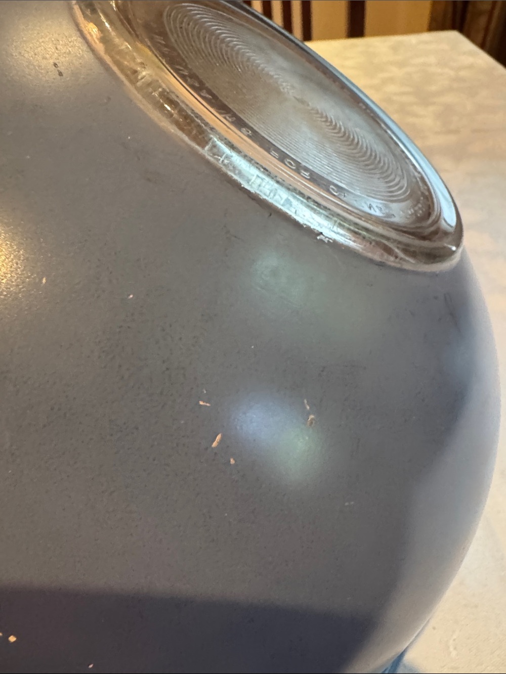 Pyrex Blue Mixing Bowl - Picture 5 of 6